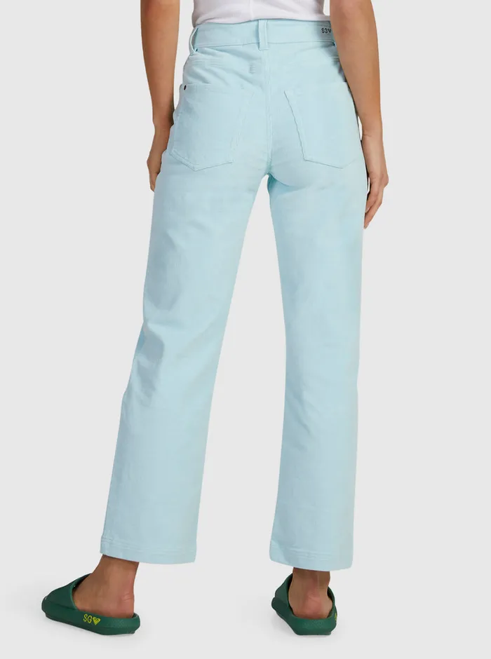 Roxy Pants and Jeans Parliamentia Corduroy Pants Almost Blue 8211 Womens