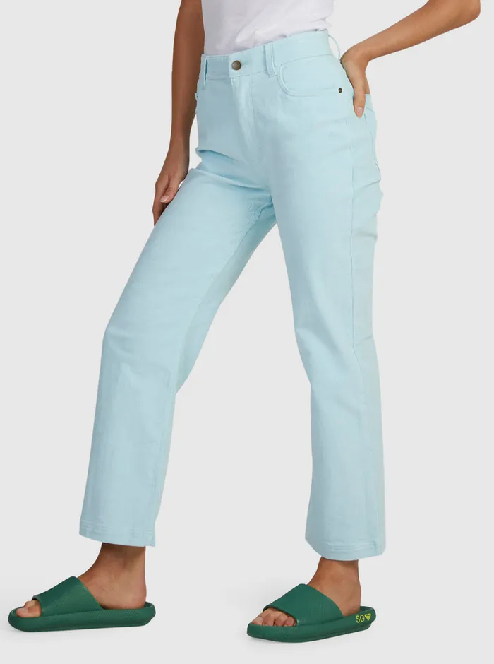 Roxy Pants and Jeans Parliamentia Corduroy Pants Almost Blue 8211 Womens