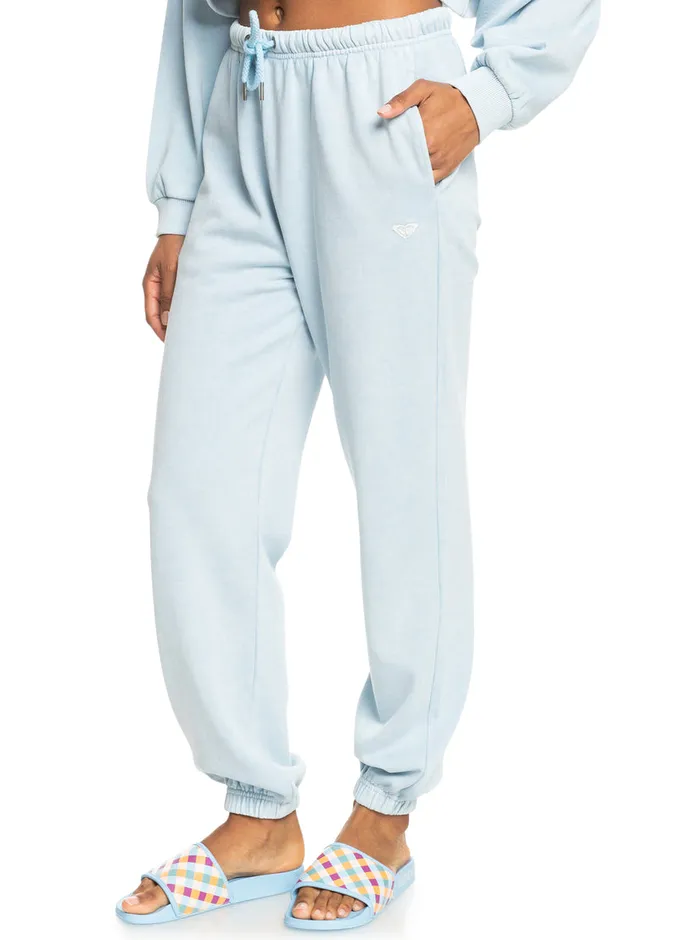 Roxy Pants and Jeans True Radical Joggers Clear Sky 8211 Womens