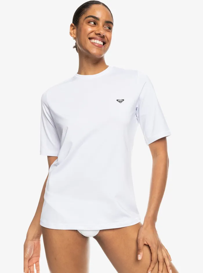 Roxy Rashguards New Enjoy Waves Long Sleeve Rashguard Bright White 8211 Womens Roxy Rashguards New Enjoy Waves Long Sleeve Rashguard Bright White 8211 Womens