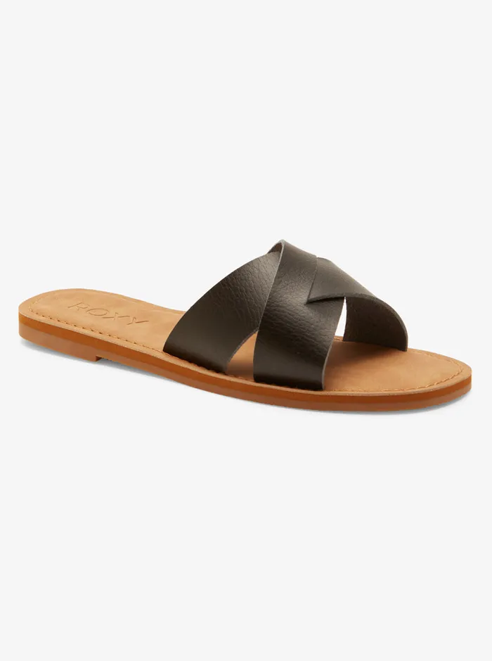 Roxy Sandals Andreya Slide Sandals Black 8211 Womens