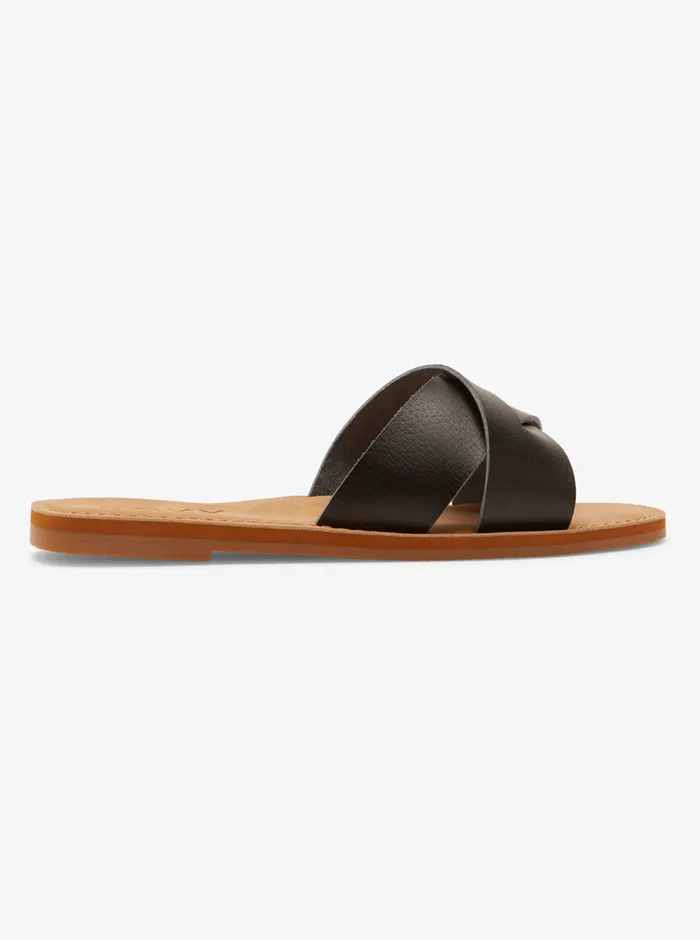 Roxy Sandals Andreya Slide Sandals Black 8211 Womens