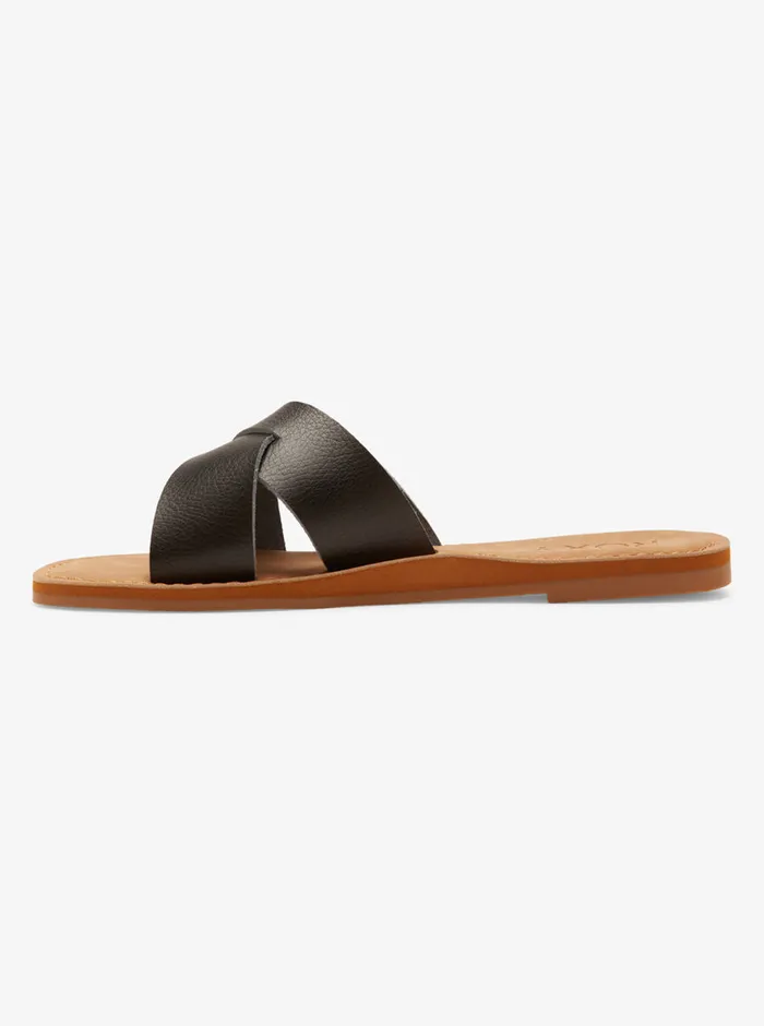 Roxy Sandals Andreya Slide Sandals Black 8211 Womens