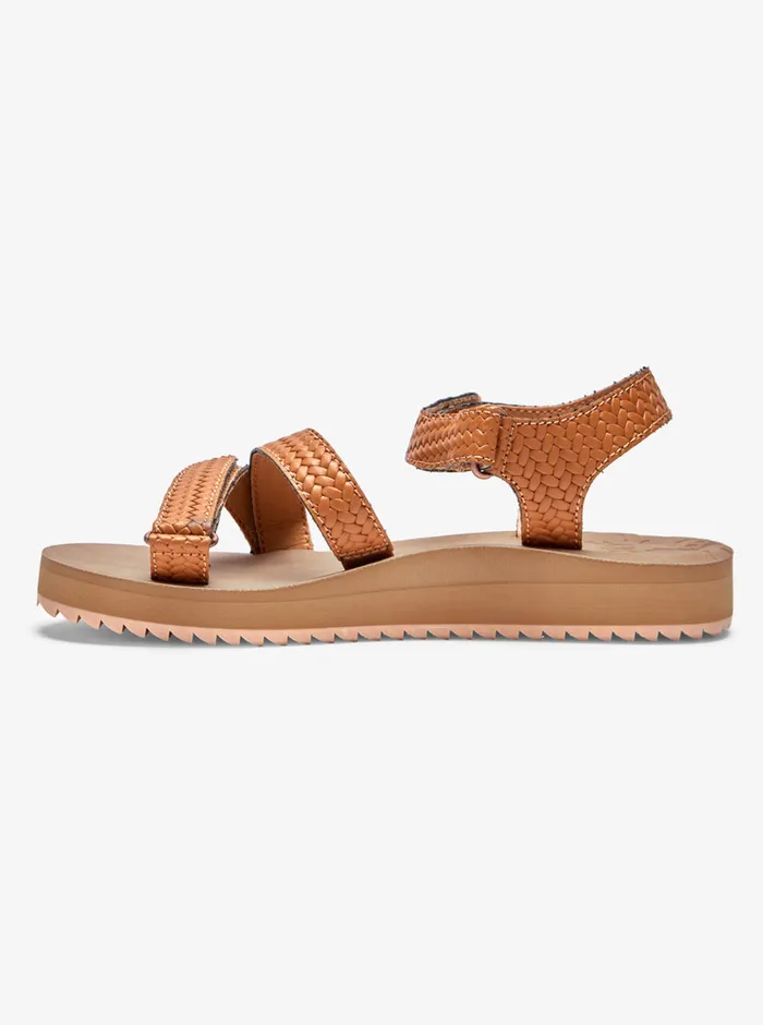 Roxy Sandals Anela Sandals Browntan 8211 Womens