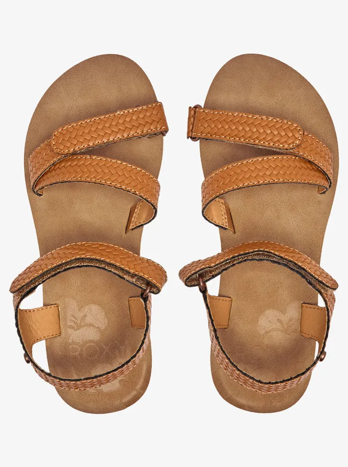 Roxy Sandals Anela Sandals Browntan 8211 Womens