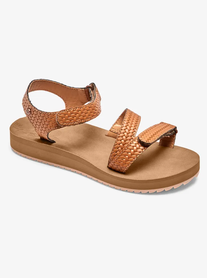 Roxy Sandals Anela Sandals Browntan 8211 Womens