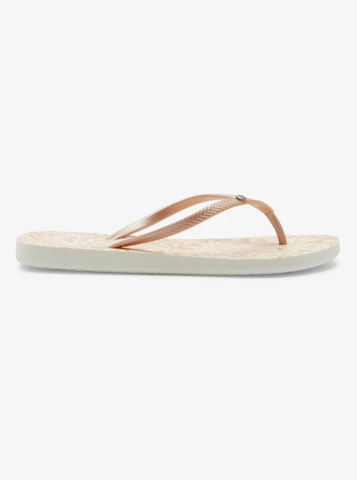 Roxy Sandals Bermuda Sandals Peach Cream 8211 Womens