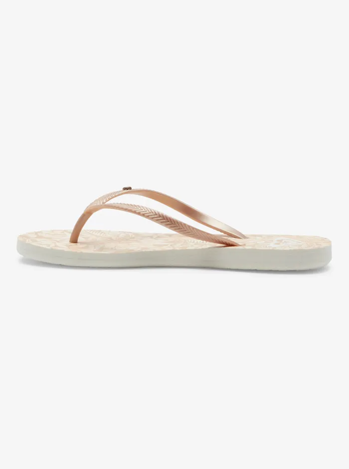 Roxy Sandals Bermuda Sandals Peach Cream 8211 Womens