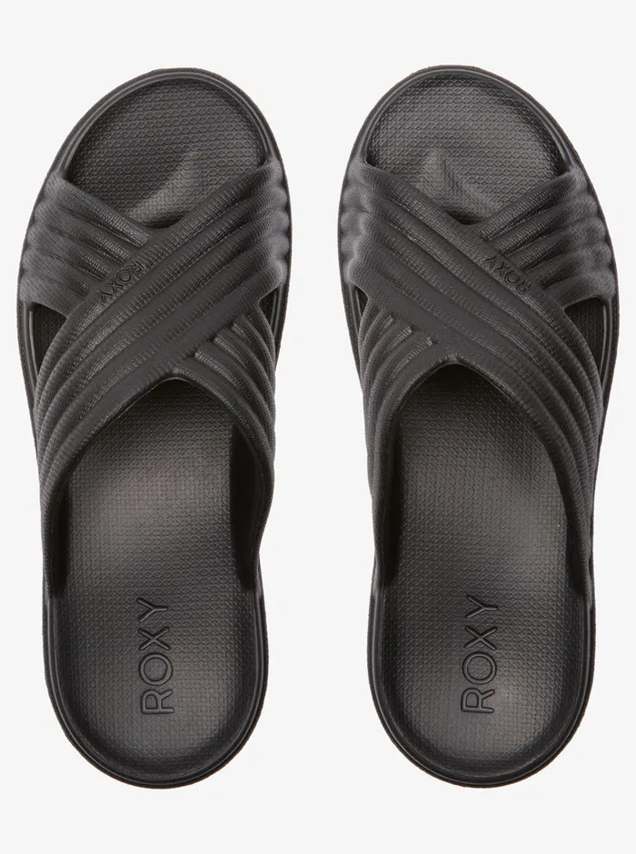 Roxy Sandals Rivie Sandals Black 8211 Womens