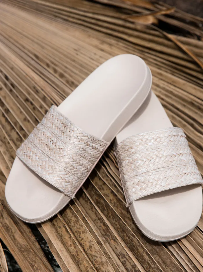 Roxy Sandals Slippy Jute Sandals Cream 8211 Womens