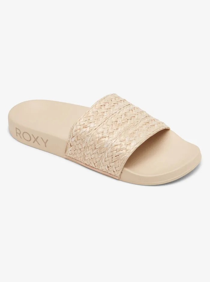 Roxy Sandals Slippy Jute Sandals Cream 8211 Womens
