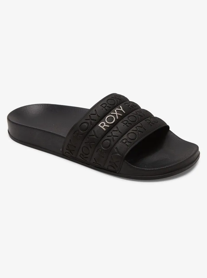 Roxy Sandals Slippy WaterFriendly Sandals Blackm Gold 8211 Womens