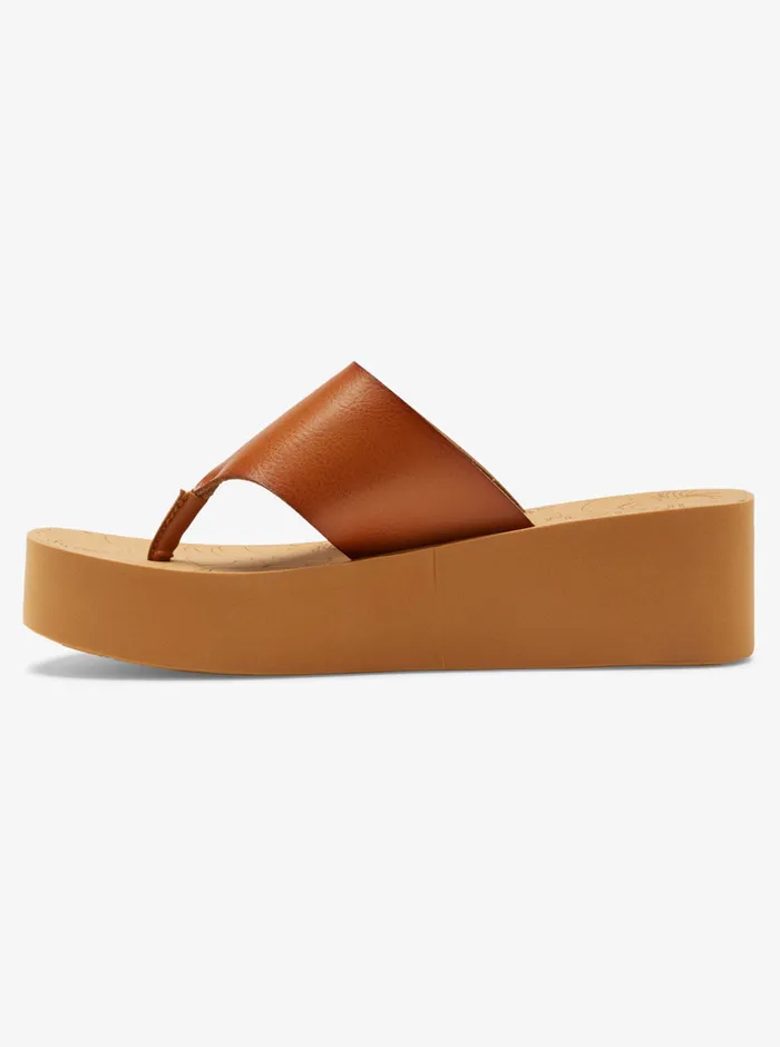 Roxy Sandals Sunset Dreams Sandals Tan 8211 Womens