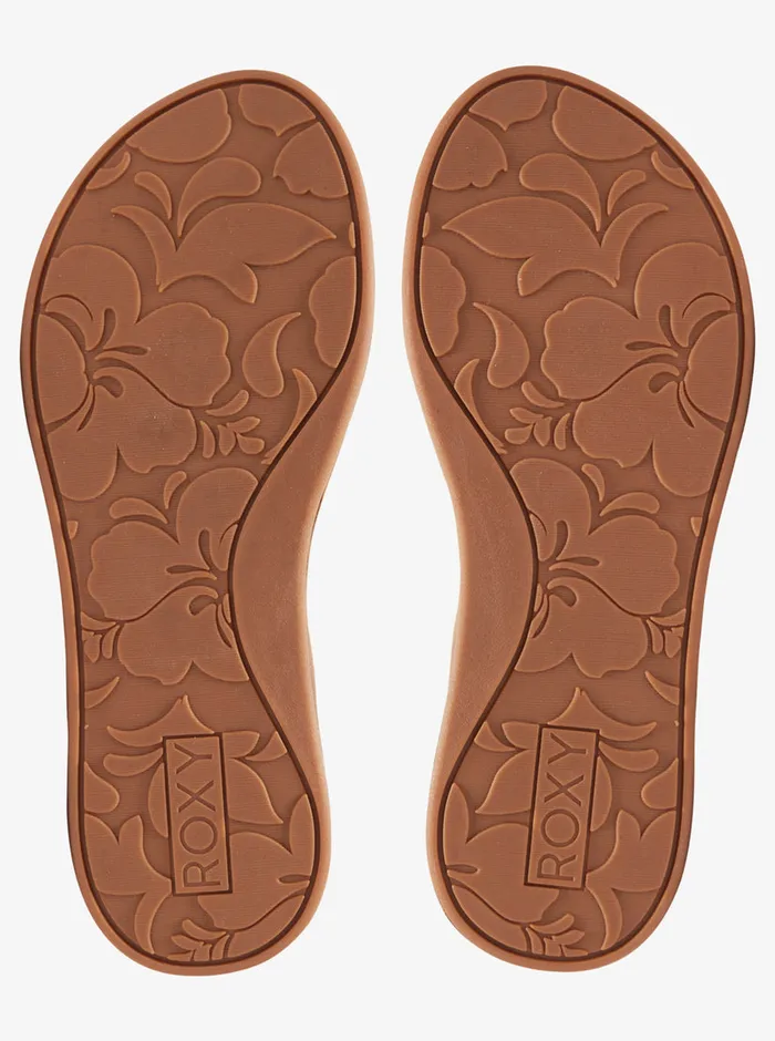 Roxy Sandals Vickie FlipFlops White 8211 Womens