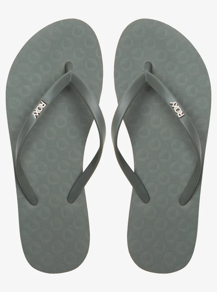 Roxy Sandals Viva Higher Platform Sandals Army Green 8211 Womens