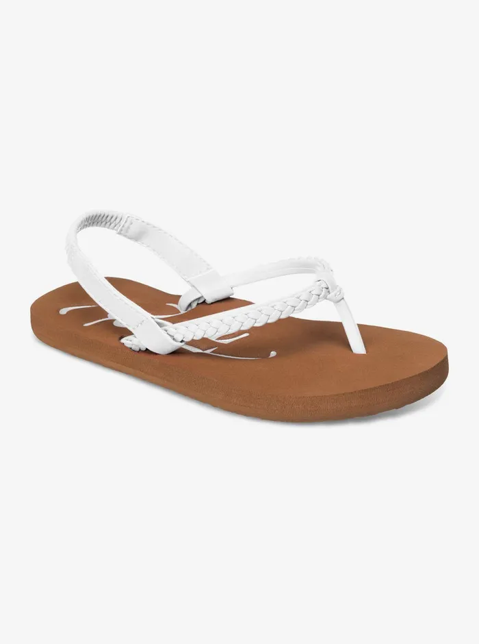 Roxy Shoes and Sandals 27 Cabo Sandals White 8211 Girls