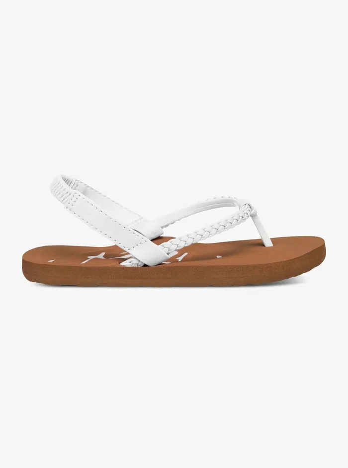 Roxy Shoes and Sandals 27 Cabo Sandals White 8211 Girls