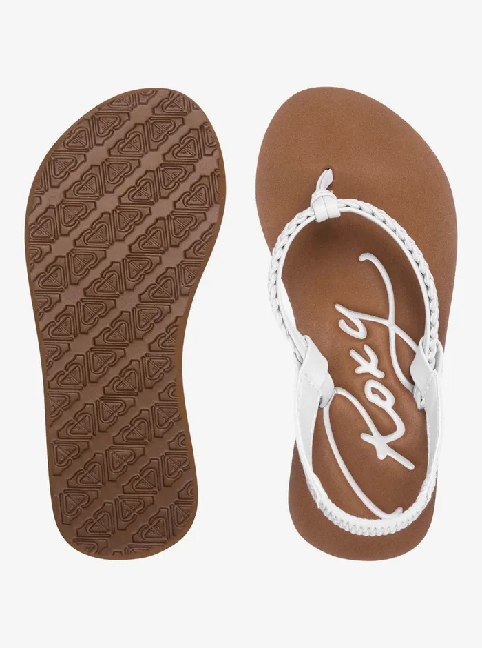Roxy Shoes and Sandals 27 Cabo Sandals White 8211 Girls