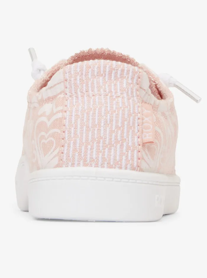Roxy Shoes and Sandals 416 Bayshore Plus SlipOn Shoes Pink 1 8211 Girls