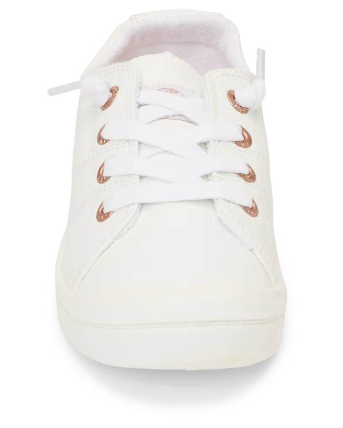 Roxy Shoes and Sandals 416 Bayshore Plus SlipOn Shoes Whitewhite 8211 Girls