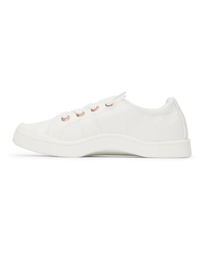 Roxy Shoes and Sandals 416 Bayshore Plus SlipOn Shoes Whitewhite 8211 Girls