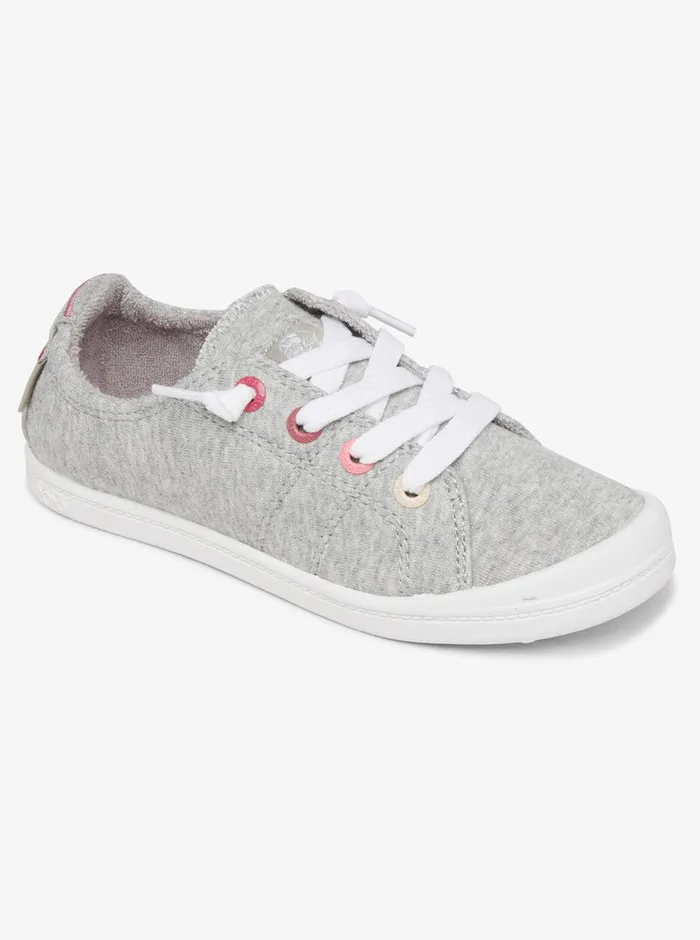 Roxy Shoes and Sandals 416 Bayshore SlipOn Shoes Grey Heather 8211 Girls