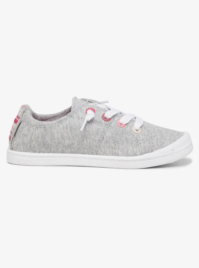 Roxy Shoes and Sandals 416 Bayshore SlipOn Shoes Grey Heather 8211 Girls
