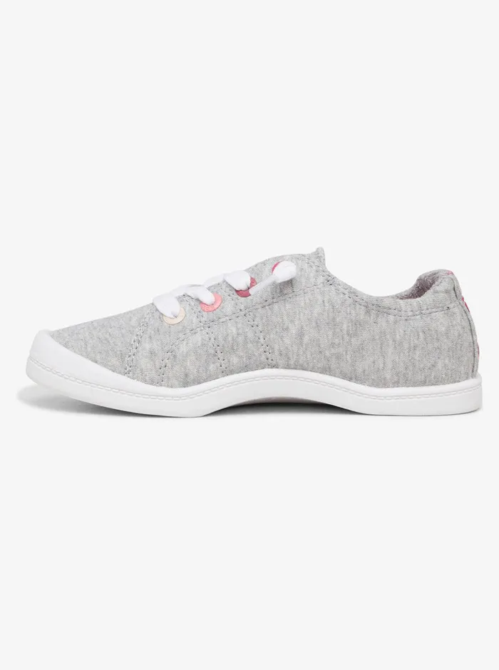 Roxy Shoes and Sandals 416 Bayshore SlipOn Shoes Grey Heather 8211 Girls