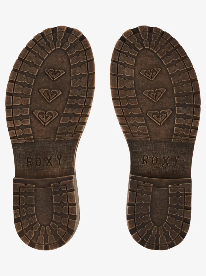 Roxy Shoes and Sandals 416 Bruna LaceUp Boots Black 8211 Girls