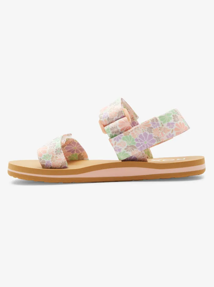 Roxy Shoes and Sandals 416 Cage Sandals Multi 2 8211 Girls