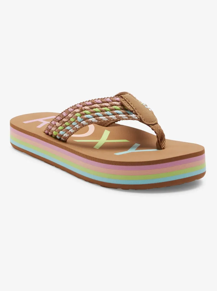 Roxy Shoes and Sandals 416 Chika Hi Sandals Multi 1 8211 Girls