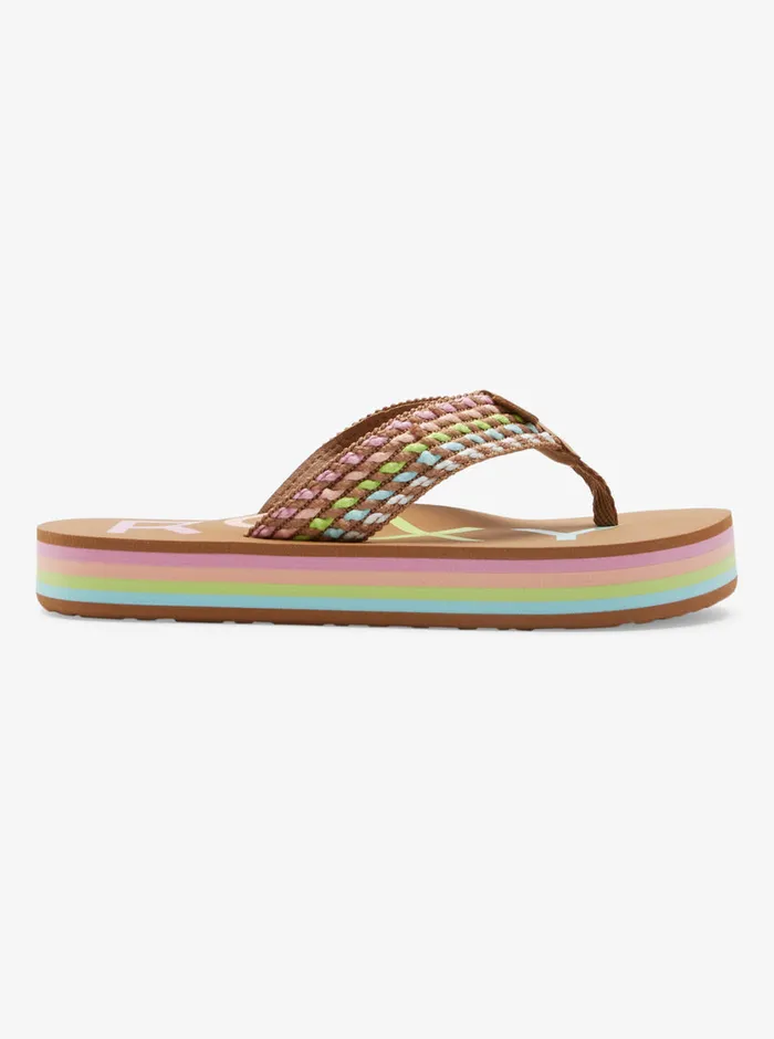 Roxy Shoes and Sandals 416 Chika Hi Sandals Multi 1 8211 Girls