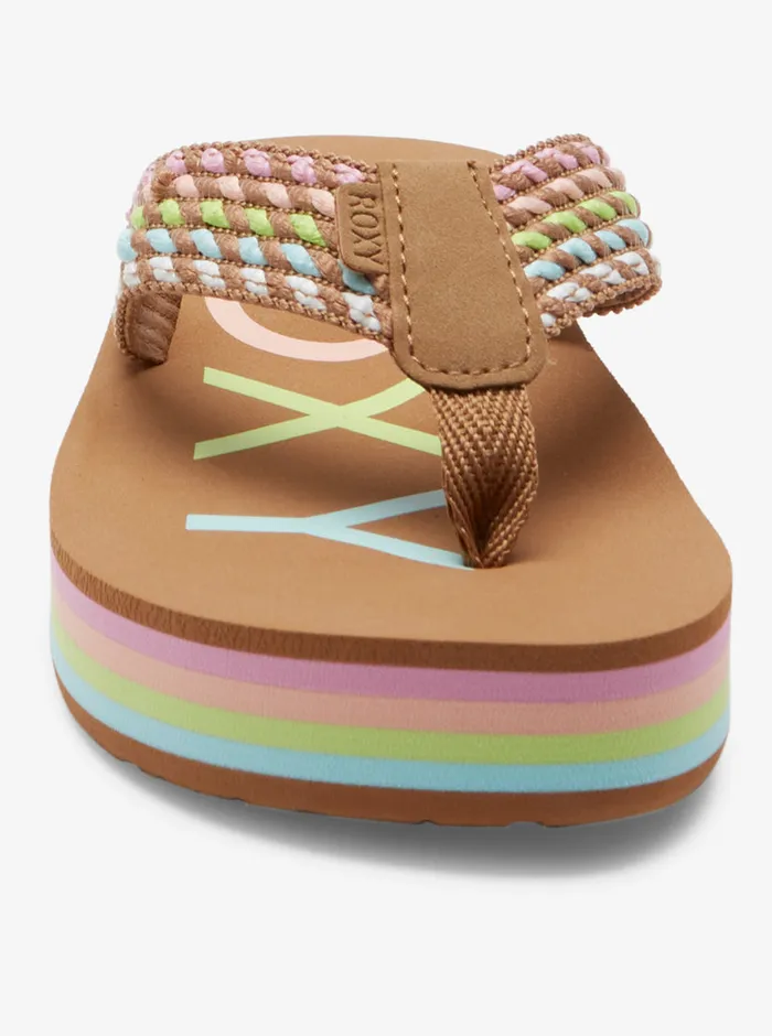 Roxy Shoes and Sandals 416 Chika Hi Sandals Multi 1 8211 Girls