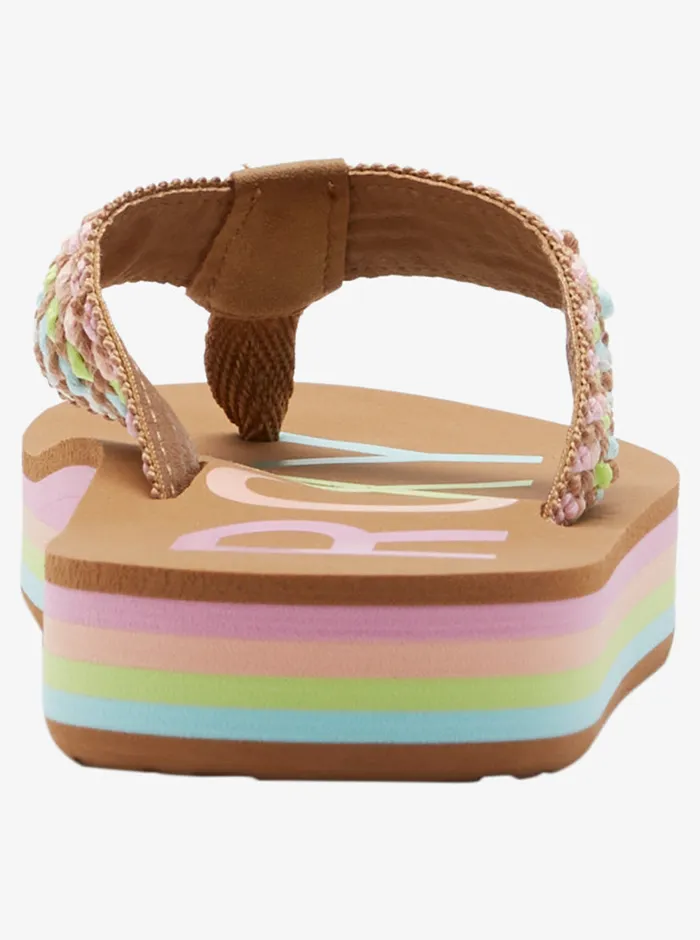 Roxy Shoes and Sandals 416 Chika Hi Sandals Multi 1 8211 Girls