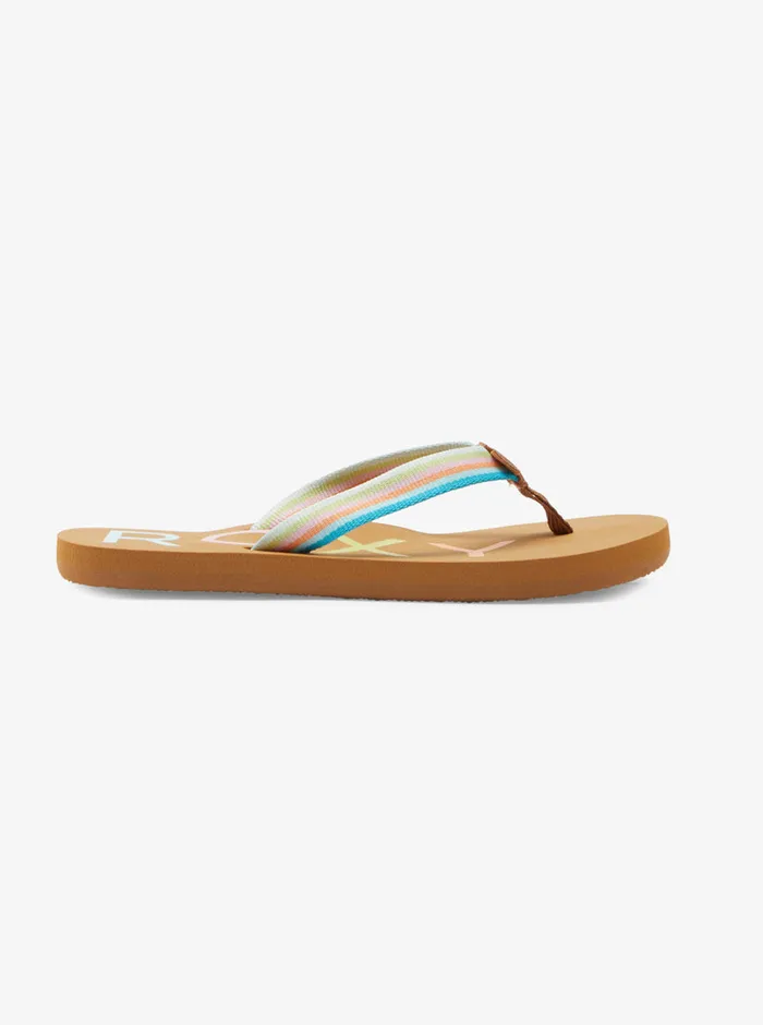 Roxy Shoes and Sandals 416 Colbee FlipFlops Multi 2 8211 Girls