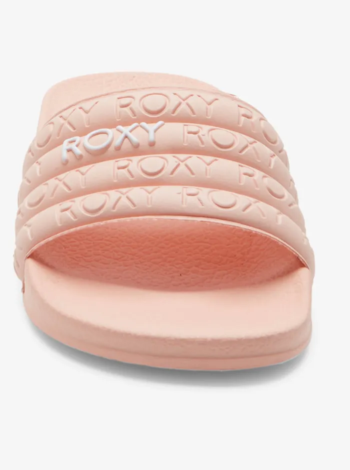 Roxy Shoes and Sandals 416 Slippy WaterFriendly Sandals Peach Parfait 8211 Girls