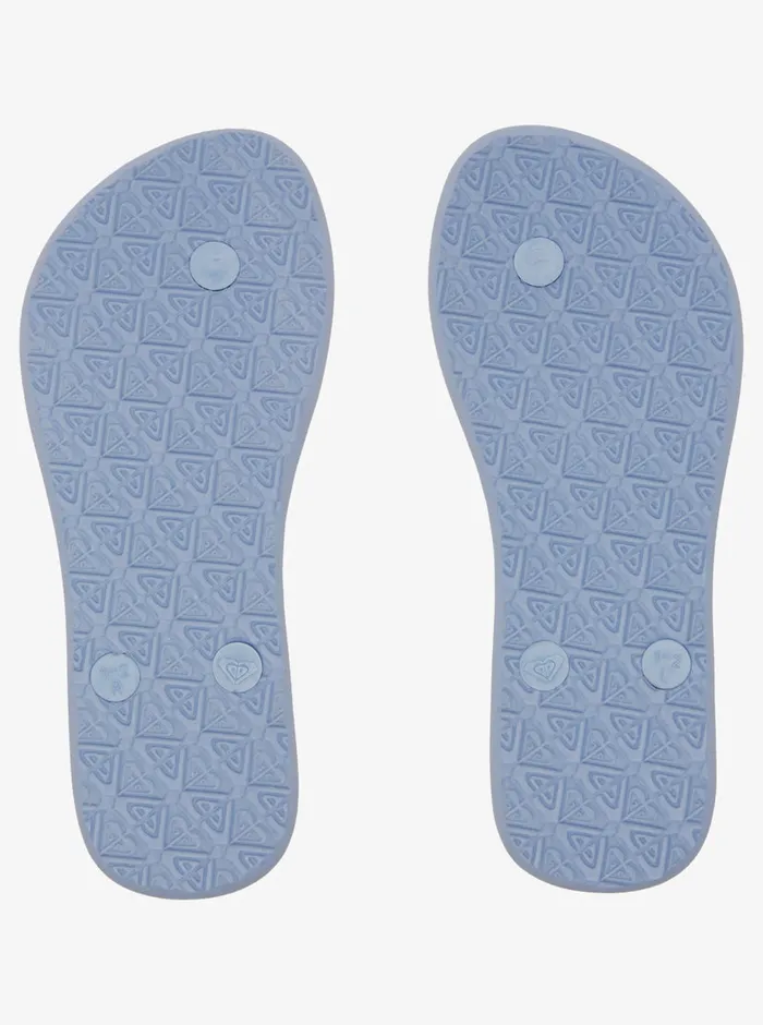Roxy Shoes and Sandals 416 Viva Stamp Sandals Bluepink 8211 Girls