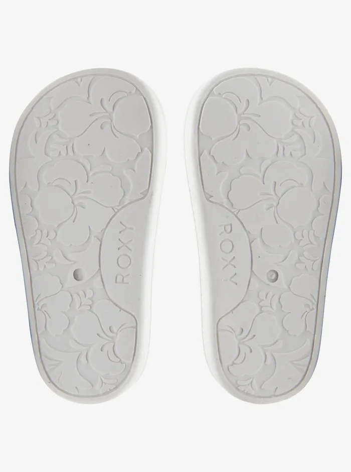 Roxy Shoes and Sandals Toddler039s Bayshore Shoes Grey White 8211 Girls