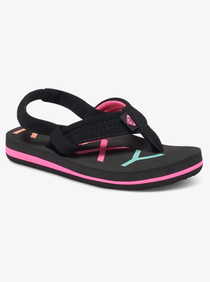 Roxy Shoes and Sandals Toddler039s Vista Sandals Black 8211 Girls