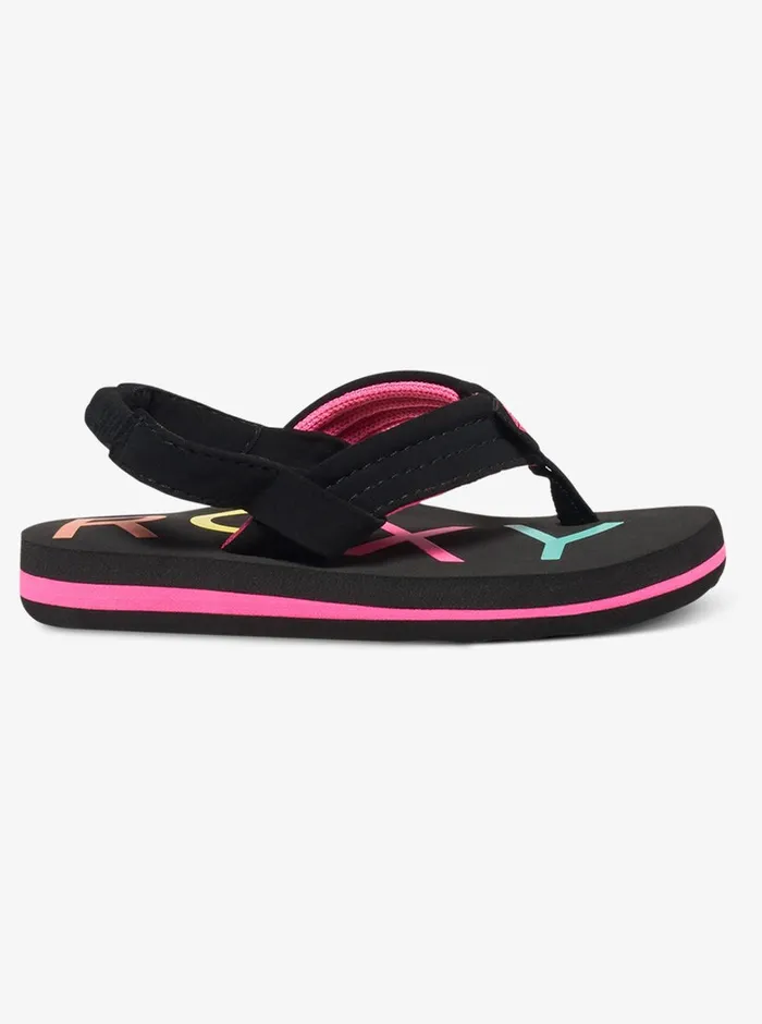 Roxy Shoes and Sandals Toddler039s Vista Sandals Black 8211 Girls