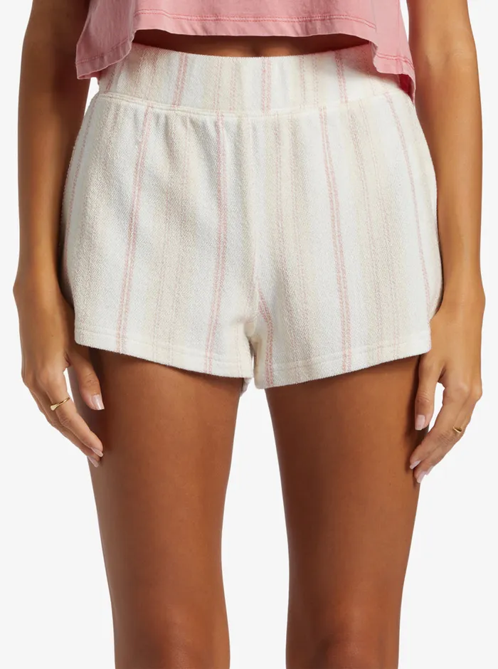 Roxy Shorts Drop A Wave Shorts Ash Rose Low Tide Stripe 8211 Womens