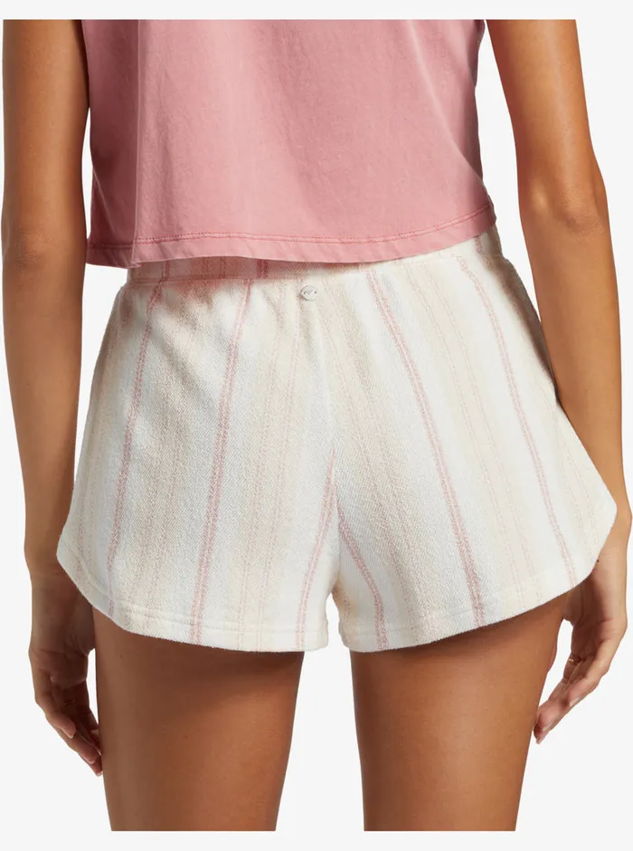 Roxy Shorts Drop A Wave Shorts Ash Rose Low Tide Stripe 8211 Womens