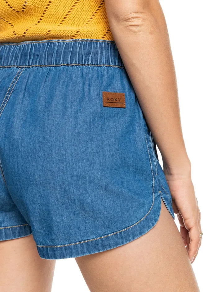 Roxy Shorts New Impossible Denim Shorts Medium Blue 8211 Womens