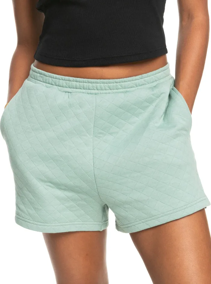 Roxy Shorts Surf Break Elasticated Lounge Shorts Blue Surf 8211 Womens
