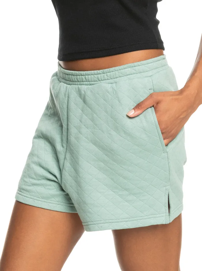 Roxy Shorts Surf Break Elasticated Lounge Shorts Blue Surf 8211 Womens