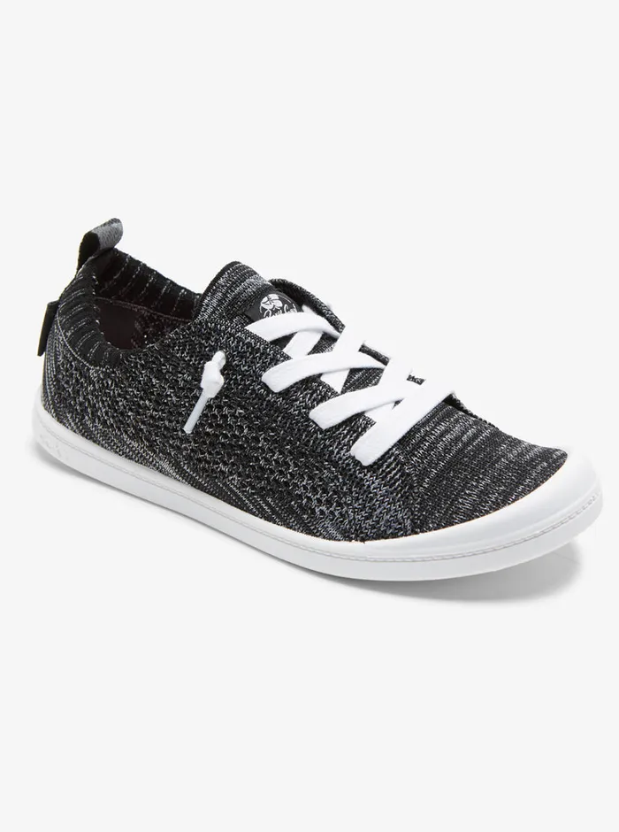 Roxy Sneakers Bayshore Closed Shoes Heather Black 8211 Womens