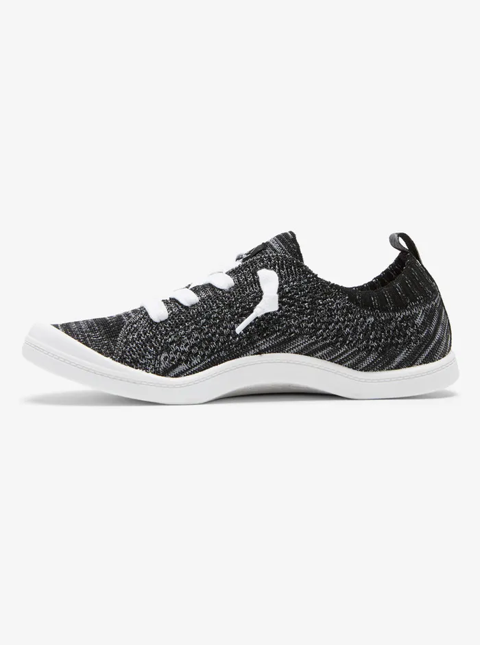 Roxy Sneakers Bayshore Closed Shoes Heather Black 8211 Womens