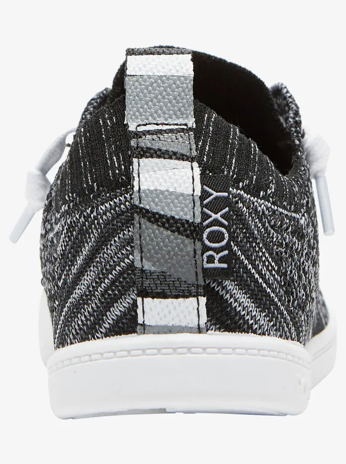 Roxy Sneakers Bayshore Closed Shoes Heather Black 8211 Womens