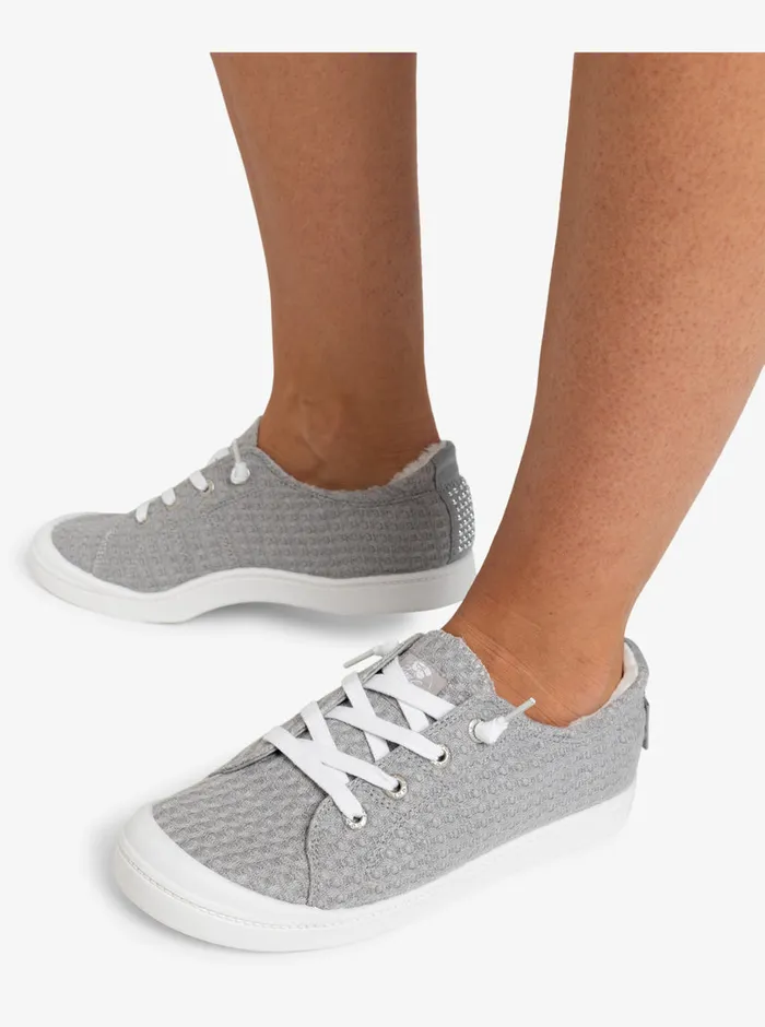 Roxy Sneakers Bayshore Plus Fur Shoes Grey 8211 Womens