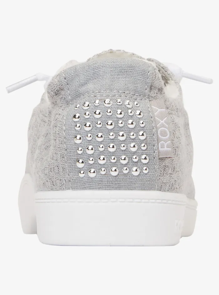 Roxy Sneakers Bayshore Plus Fur Shoes Grey 8211 Womens